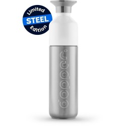 Gourde Sportive Éco-responsable Personnalisable 490 ml - Dopper Solid Steel livraison express 24h 48h
