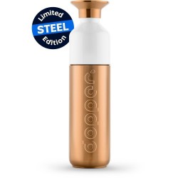 Gourde Sportive Éco-responsable Personnalisable 490 ml - Dopper Solid Steel objet promotionnel éco-responsable