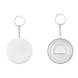 Décapsuleur métal personnalisé porte-clés PIN FLASK Matières : métal Couleurs : argenté mat
