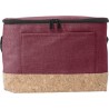 Sac isotherme personnalisé en polyester Dieter Matières : bois Couleurs : rouge