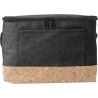 Sac isotherme personnalisé en polyester Dieter Matières : bois Couleurs : noir personnalisable avec votre logo