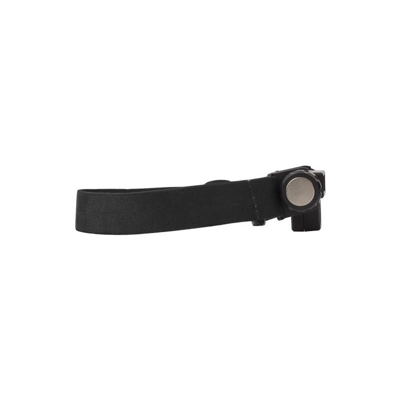 Lampe frontale rechargeable en ABS personnalisée Mina Matières : nylon Couleurs : noir cadeau entreprise pas cher