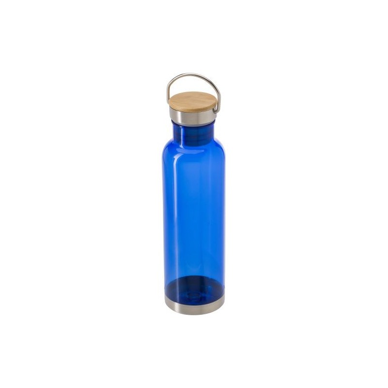 Bouteille  en plastique Tritan de 800 ml - Mahmoud Matières : bambou Couleurs : naturel impression haute définition