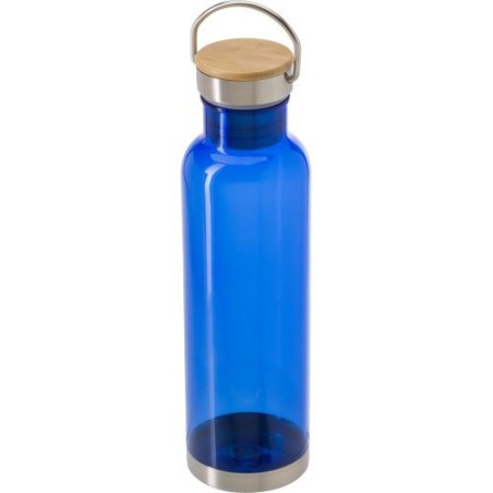 Bouteille  en plastique Tritan de 800 ml - Mahmoud Matières : bambou Couleurs : naturel impression haute définition