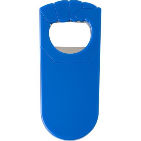 Décapsuleur en plastique personnalisé publicitaire Tay Matières : métal Couleurs : rouge objet promo petit budget