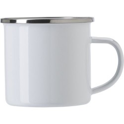 Mug Émaillé Personnalisé en Acier Inoxydable - Jamaal Matières : métal Couleurs : noir 2