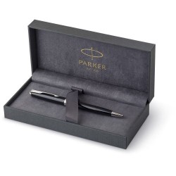 Stylo bille luxe personnalisé Parker Sonnet Matières : métal Couleurs : bleu livraison express 24h 48h