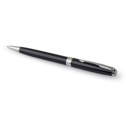 Stylo bille luxe personnalisé Parker Sonnet Matières : métal Couleurs : bleu cadeau collaborateur premium