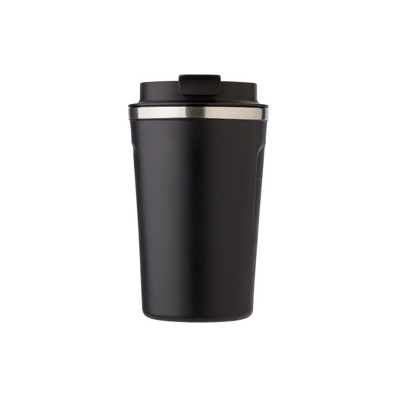 Mug isotherme  en acier inoxydable de 380 ml - Sofia Matières : métal Couleurs : noir
