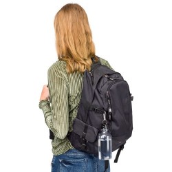 Gourde transparente 400 ml en rPET - Écologique et pratique écologique personnalisé 2