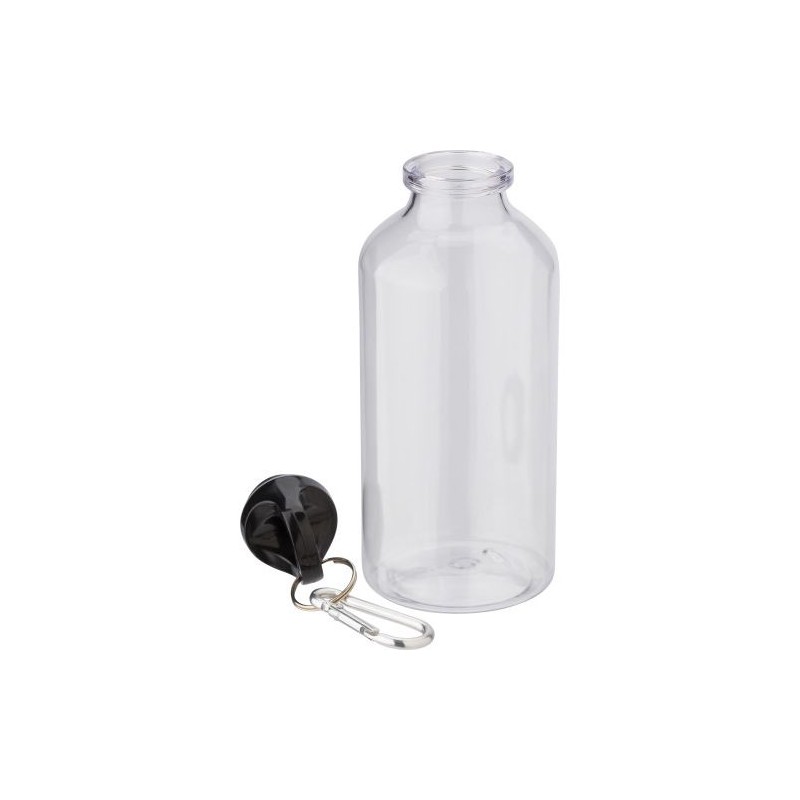 Gourde  transparente de 400 ml en rPET - Nancy Matières : métal Couleurs : translucide cadeau entreprise pas cher