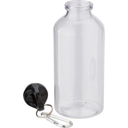 Gourde  transparente de 400 ml en rPET - Nancy Matières : métal Couleurs : translucide cadeau entreprise pas cher