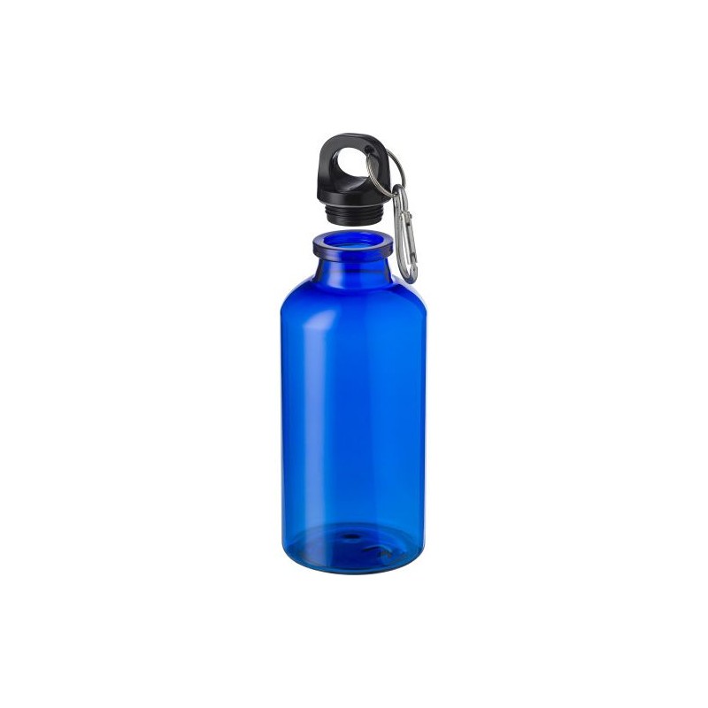 Gourde  transparente de 400 ml en rPET - Nancy Matières : métal Couleurs : translucide marquage laser ultra précis