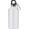 Gourde  transparente de 400 ml en rPET - Nancy Matières : métal Couleurs : vert citron goodies personnalisé en stock