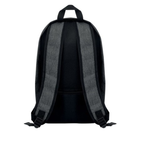 Sac à Dos Antivol Personnalisé Éco-responsable MILANO Matières : PET Couleurs : noir impression haute définition