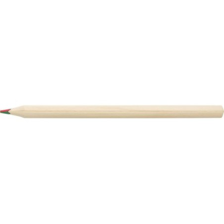 Crayon personnalisé multicouleur pas cher - Mae Matières : bois Couleurs : brun