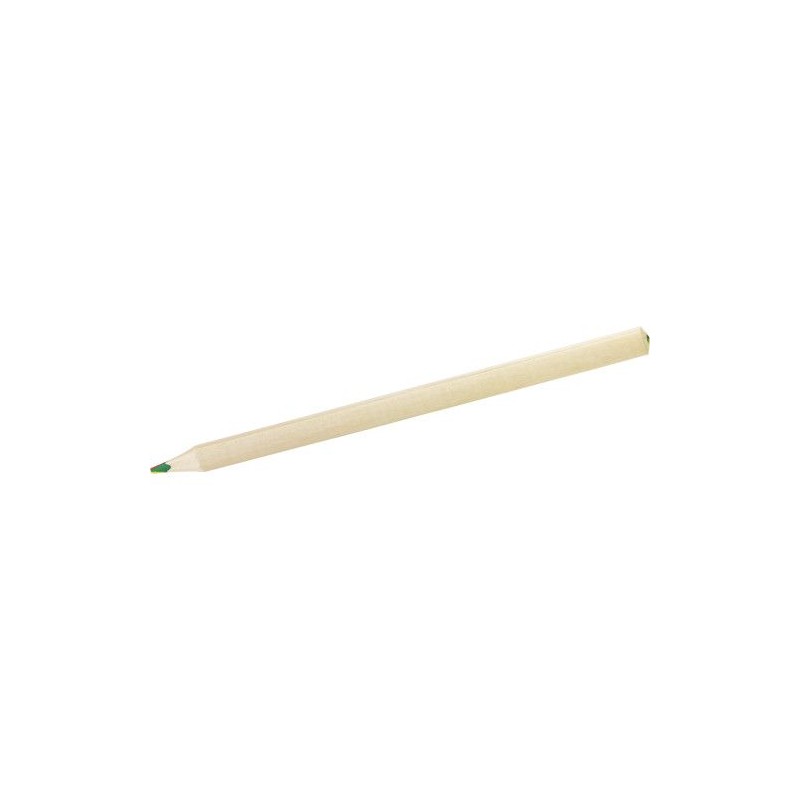 Crayon personnalisé multicouleur pas cher - Mae Matières : bois Couleurs : brun goodies publicitaire événementiel