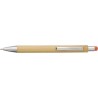 Stylo bille  en bambou et plastique - Claire personnalisable avec votre logo