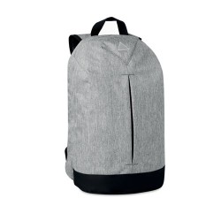 Sac à Dos Antivol Personnalisé Éco-responsable MILANO Matières : PET Couleurs : gris marquage laser ultra précis