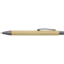 Stylo bille  en bambou et plastique - Kalani Matières : bambou Couleurs : gun cadeau entreprise pas cher