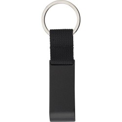 Porte-clés métal décapsuleur personnalisé pratique Lionel Matières : polyester Couleurs : noir