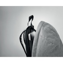 Sac à Dos Antivol Personnalisé Éco-responsable MILANO Matières : PET Couleurs : gris objet promotionnel éco-responsable