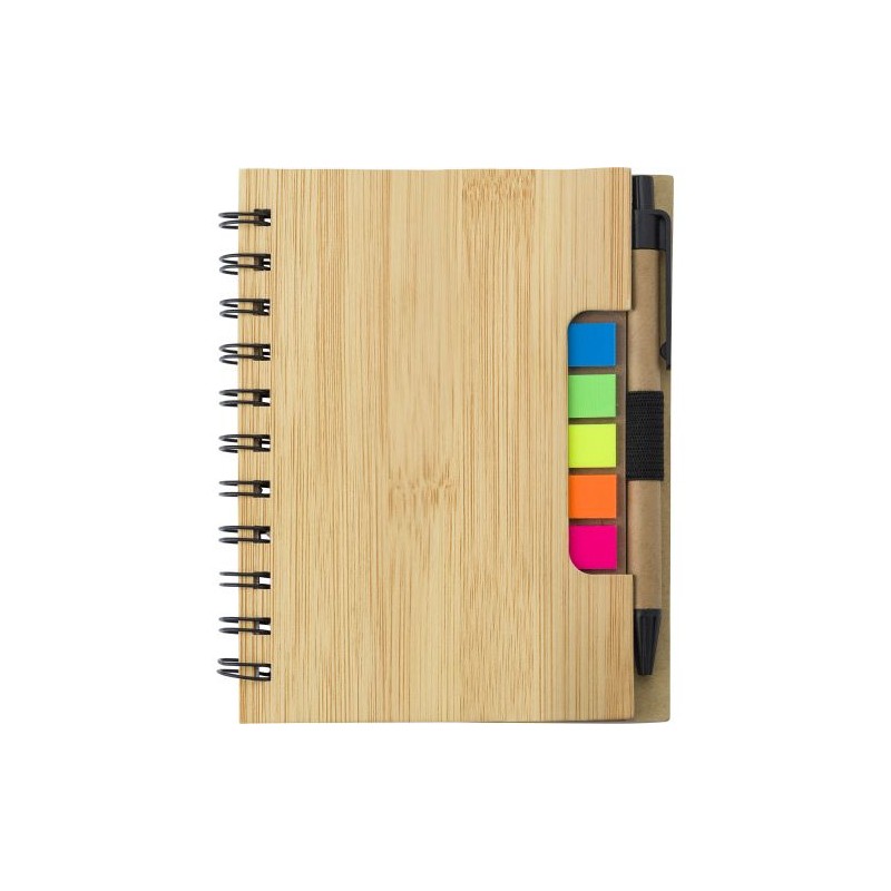 Carnet en bambou Niall : Écologique et Pratique