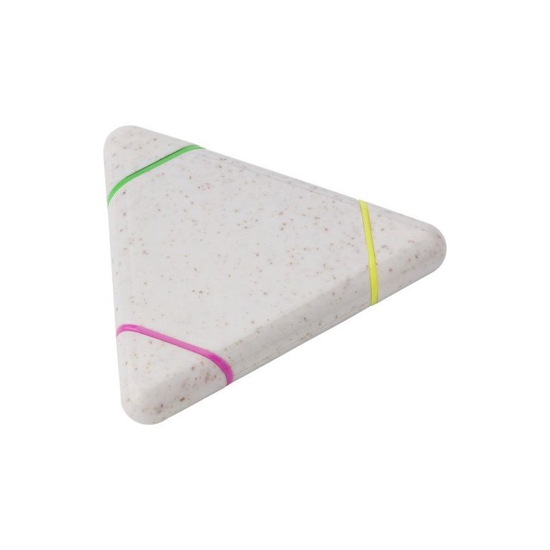 Surligneur Écologique Carrie en PP et Paille de Blé