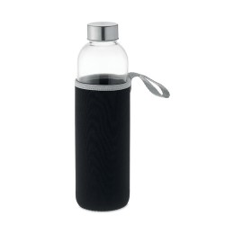 Bouteille en verre  750ml personnalisée UTAH LARGE Matières : verre Couleurs : noir