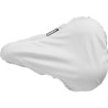 Couvre-selle Éco-responsable Personnalisé en rPET - Florence Matières : polyester Couleurs : blanc objet publicitaire robuste