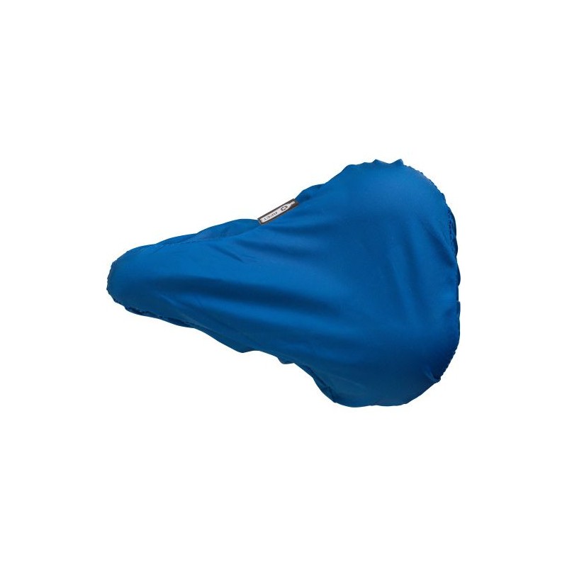 Couvre-selle Éco-responsable Personnalisé en rPET - Florence Matières : polyester Couleurs : rouge marquage couleur éclatante
