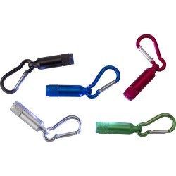 Porte-clés personnalisés en aluminium avec mousqueton - Tracy Matières : métal Couleurs : vert goodies publicitaire durable