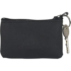 Trousseau de clés en similicuir personnalisé - Leanne Matières : simili cuir Couleurs : noir 2