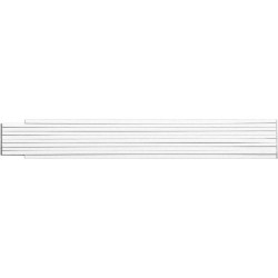Mètre pliant en bois  de 2 m personnalisé Stabila Matières : bois Couleurs : blanc 2