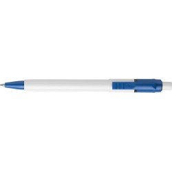 Stylo bille personnalisé en ABS - Objet publicitaire Baron Matières : plastique Couleurs : bleu clair objet promotionnel éco-res
