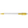 Stylo bille personnalisé en ABS - Objet publicitaire Baron Matières : plastique Couleurs : jaune goodies publicitaire événementi