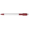 Stylo bille personnalisé en ABS - Objet publicitaire Baron Matières : plastique Couleurs : rouge personnalisable avec votre logo
