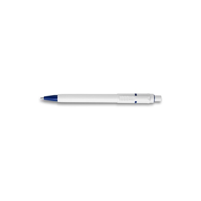 Stylo à bille personnalisé en ABS - Baron, cadeau d'entreprise Matières : plastique Couleurs : rouge personnalisation sur mesure