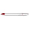 Stylo à bille personnalisé en ABS - Baron, cadeau d'entreprise Matières : plastique Couleurs : rouge impression haute définition