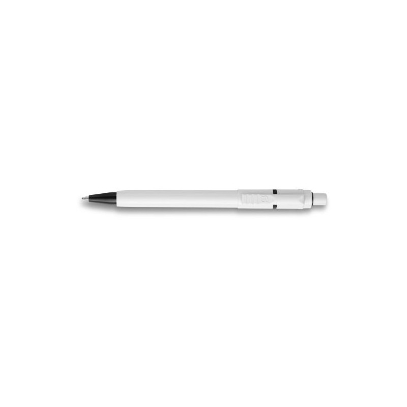 Stylo à bille personnalisé en ABS - Baron, cadeau d'entreprise Matières : plastique Couleurs : noir livraison express 24h 48h