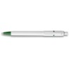 Stylo à bille personnalisé en ABS - Baron, cadeau d'entreprise Matières : plastique Couleurs : vert goodies publicitaire événeme