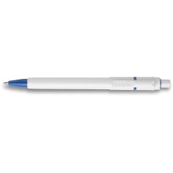 Stylo à bille personnalisé en ABS - Baron, cadeau d'entreprise Matières : plastique Couleurs : bleu clair goodies entreprise des