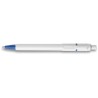 Stylo à bille personnalisé en ABS - Baron, cadeau d'entreprise Matières : plastique Couleurs : bleu clair marquage couleur éclat