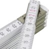 Mètre pliant en bois personnalisé de 2 m Stabila Matières : bois Couleurs : blanc
