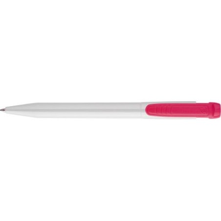 Stylo à Bille Personnalisé en Plastique Matières : laiton Couleurs : fuchsia