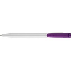 Stylo à Bille Personnalisé en Plastique Matières : laiton Couleurs : fuchsia 2