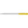 Stylo à Bille Personnalisé en Plastique Matières : laiton Couleurs : jaune marquage laser ultra précis