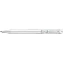 Stylo à Bille Personnalisé en Plastique Matières : laiton Couleurs : blanc personnalisable avec votre logo