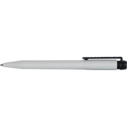 Stylo à Bille Personnalisé en Plastique Matières : laiton Couleurs : blanc impression logo haute qualité