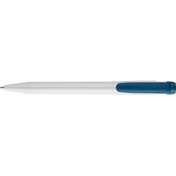 Stylo à Bille Personnalisé en Plastique Matières : laiton Couleurs : bleu clair cadeau entreprise pas cher